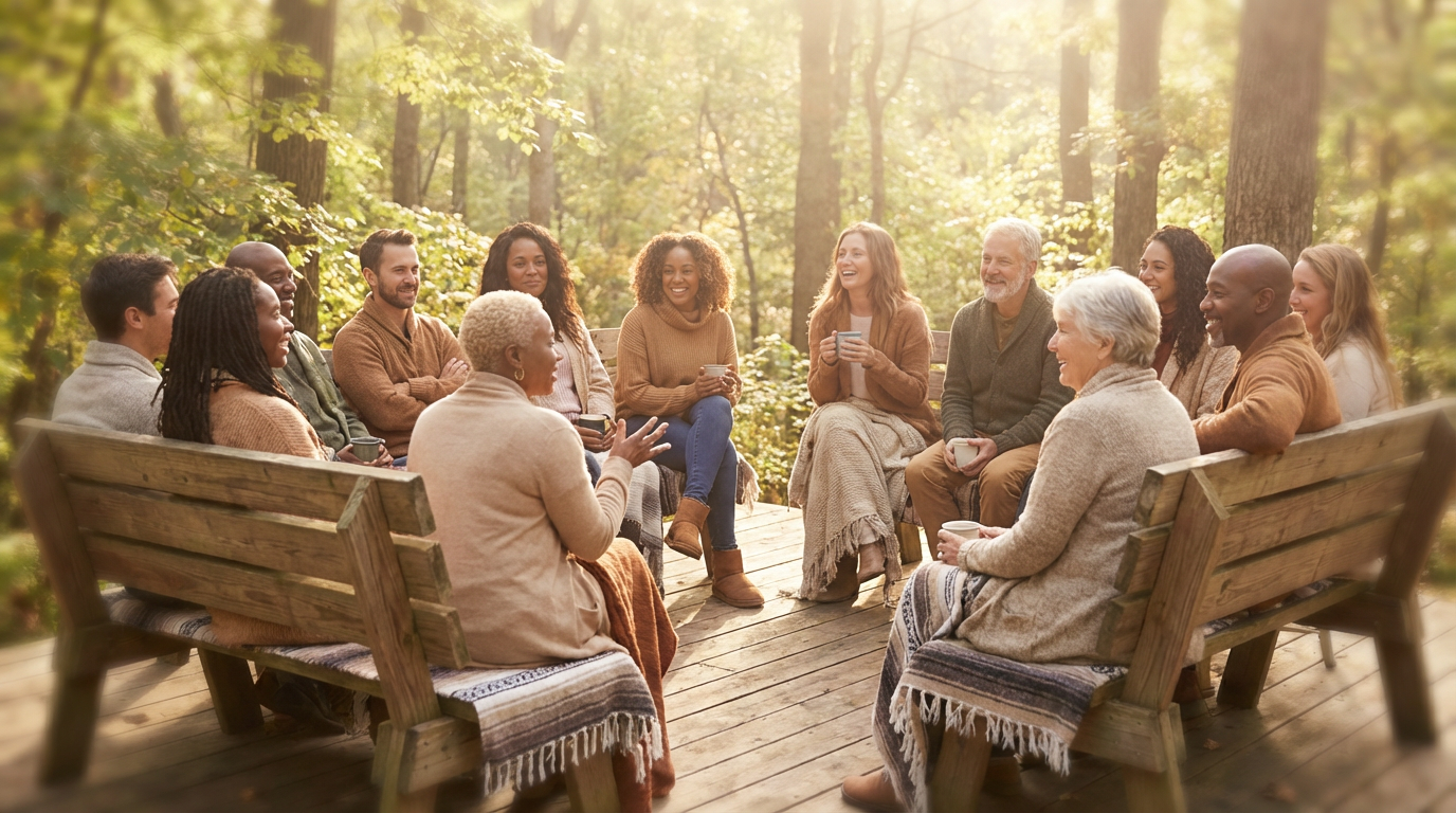 Community Gathering Background